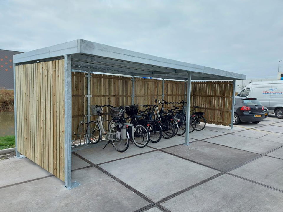 Fietsenstalling in Emmen