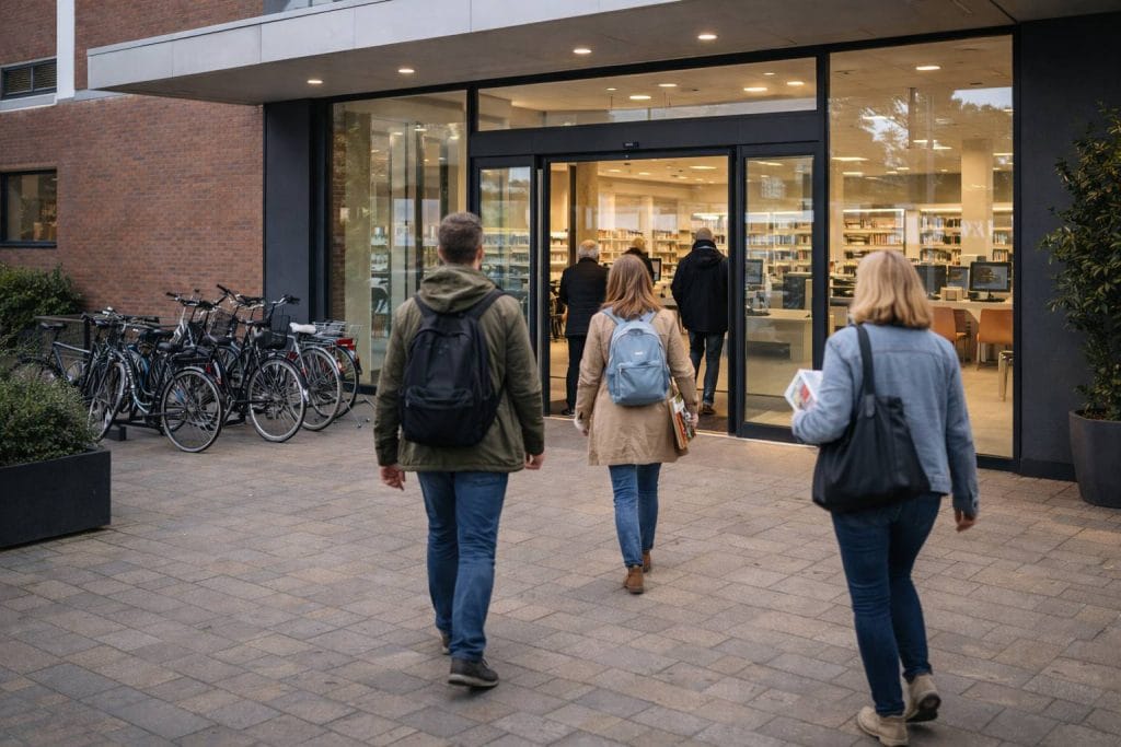 Een bezoek aan de moderne bibliotheek in Emmen