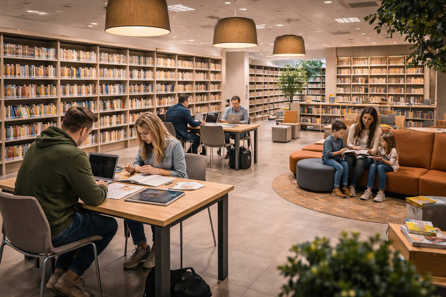 Een warme bibliotheeksfeer in Emmen - Bibliotheek openingstijden Emmen