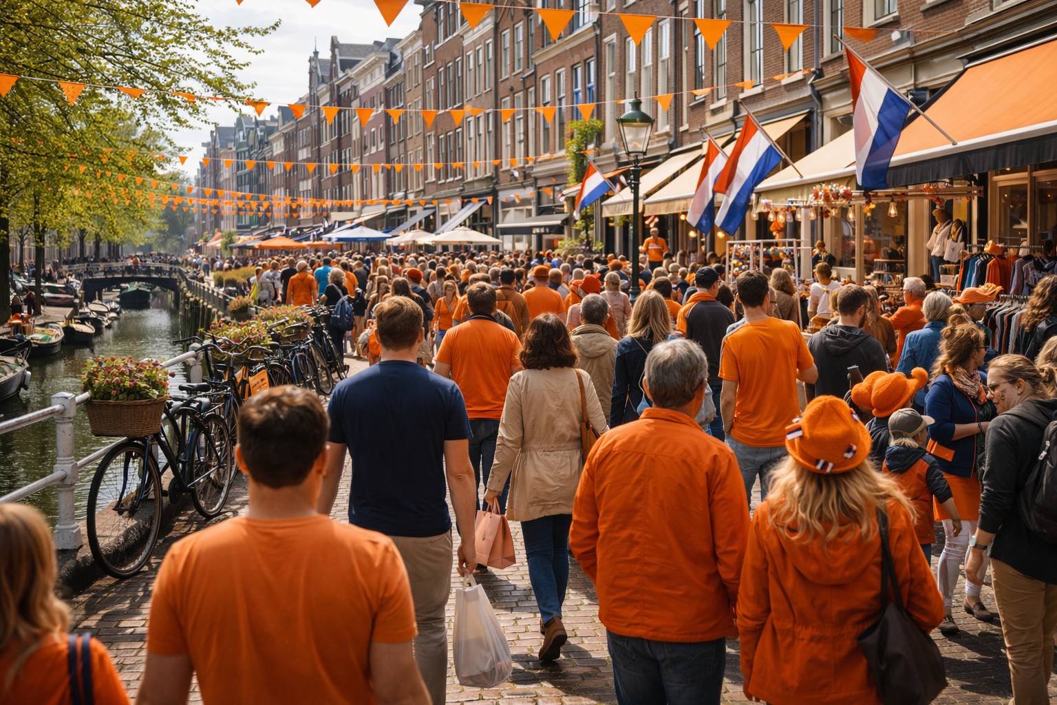 Koningsdag openingstijden - Koningsdagviering