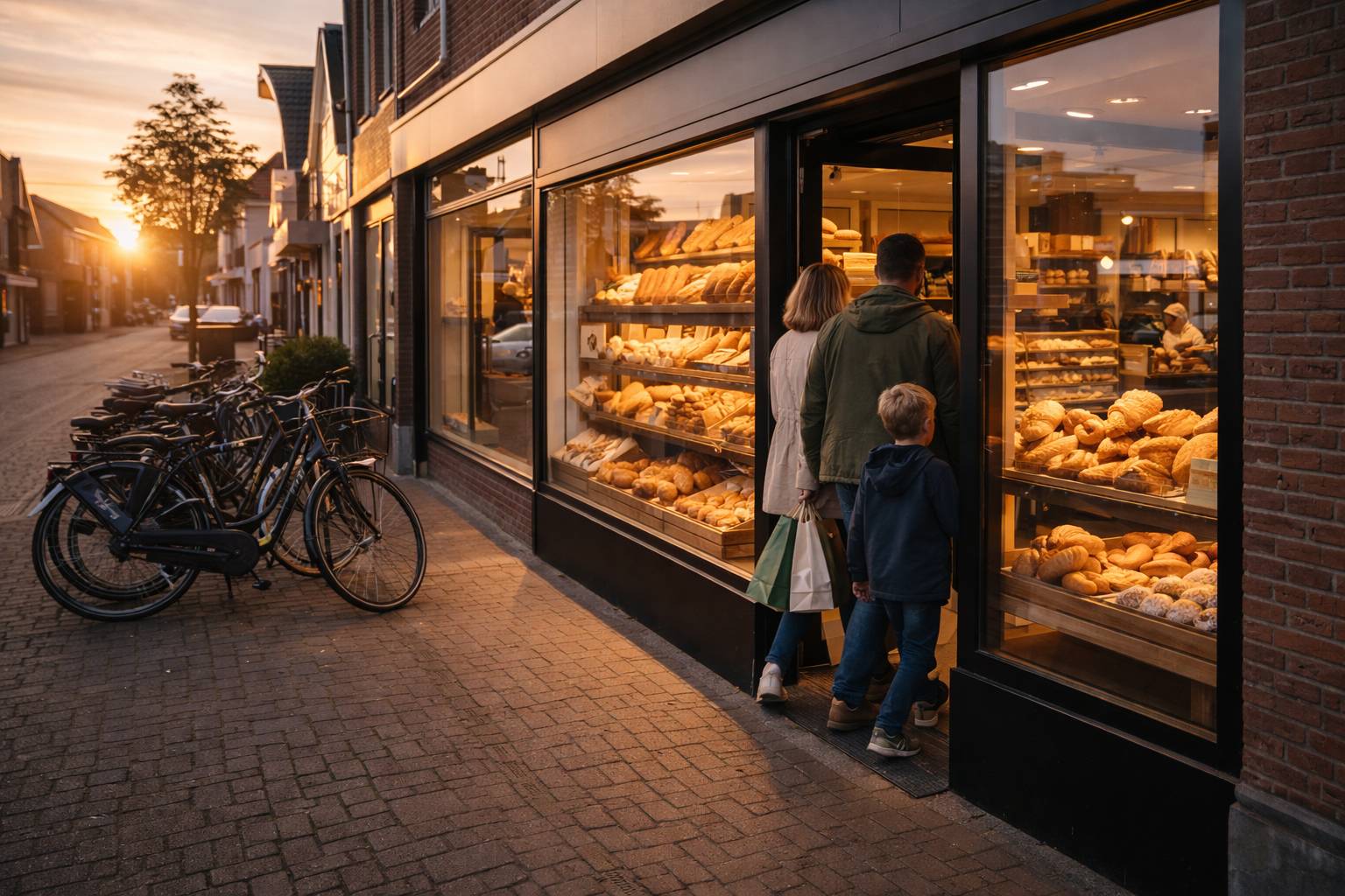 Vroege ochtend in de bakker - Bakker openingstijden Emmen