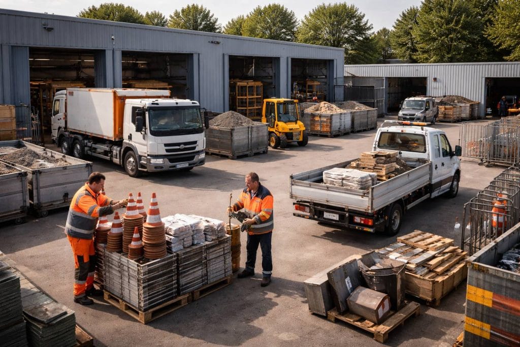 Werknemers organiseren zich op een druk serviceterrein - Gemeentewerf openingstijden Emmen