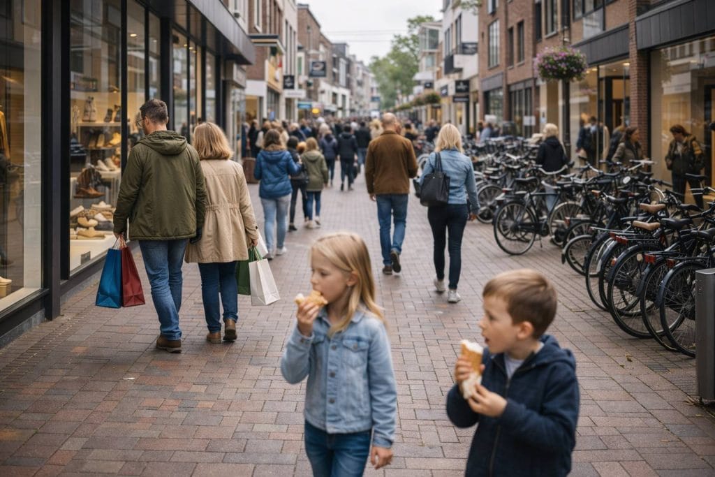 Zondagse wandeling door de straten van Emmen