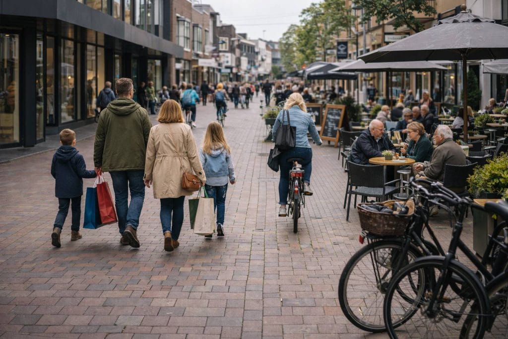 Zondagse wandeling in het centrum van Emmen - Koopzondag openingstijden Emmen